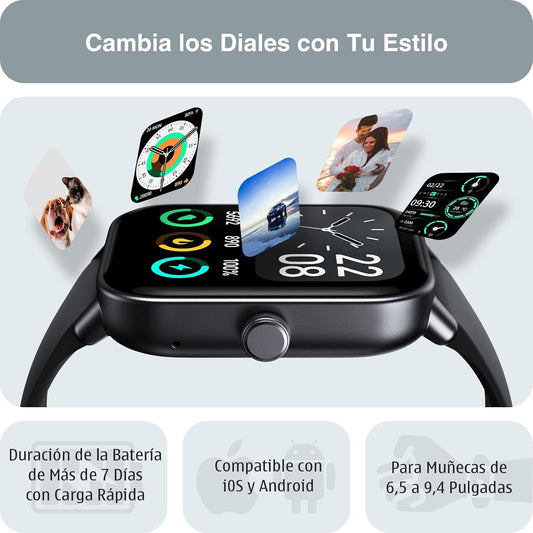 SmartWatch 1.8 Inch Waterproof IP68